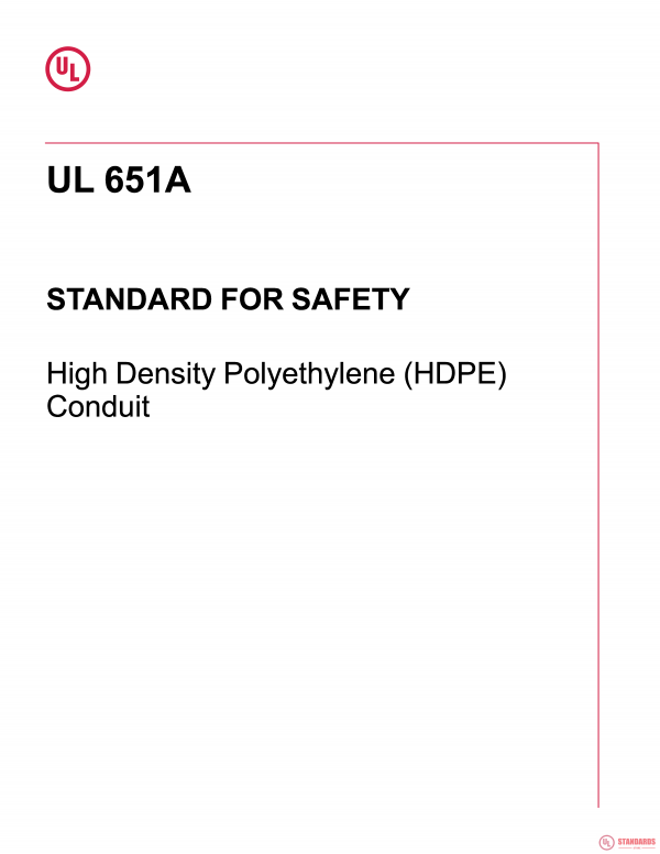 UL 651A PDF UL 651A PDF